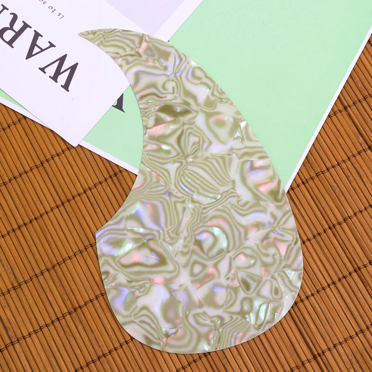 

Guitar guitar guard plate Pickguard Sticker Comma Water Drop Shape Pick Guard Self Adhesive Guitar Scratch Plate Acoustic