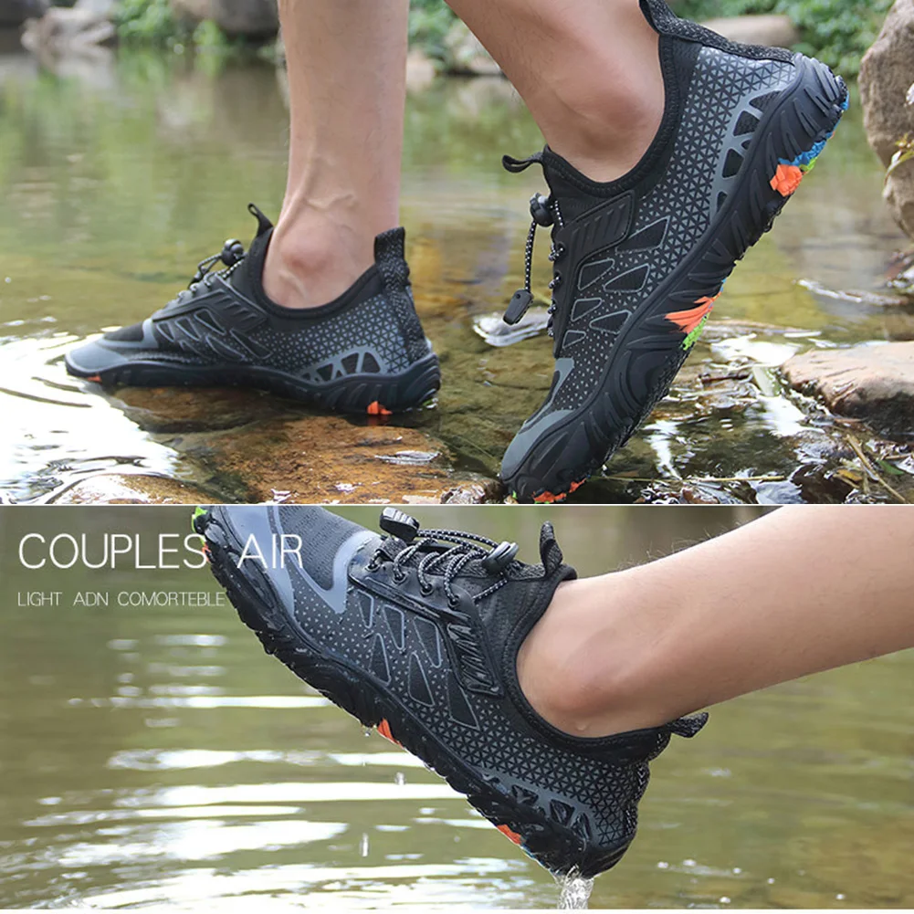 

Резиновые слипоны для восхождения, мягкая обувь для серфинга, плавательная обувь, Нескользящие дышащие эластичные шнурки, удобные для подв...