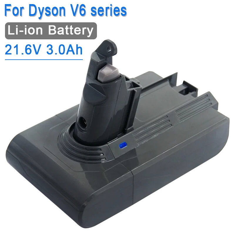 

Литий-ионная аккумуляторная батарея SV03 SV05 SV07 SV09 SV06 21,6 в 3000 мАч для пылесоса Dyson V6 очистители DC58 DC59 DC61 DC62 DC74 Animal