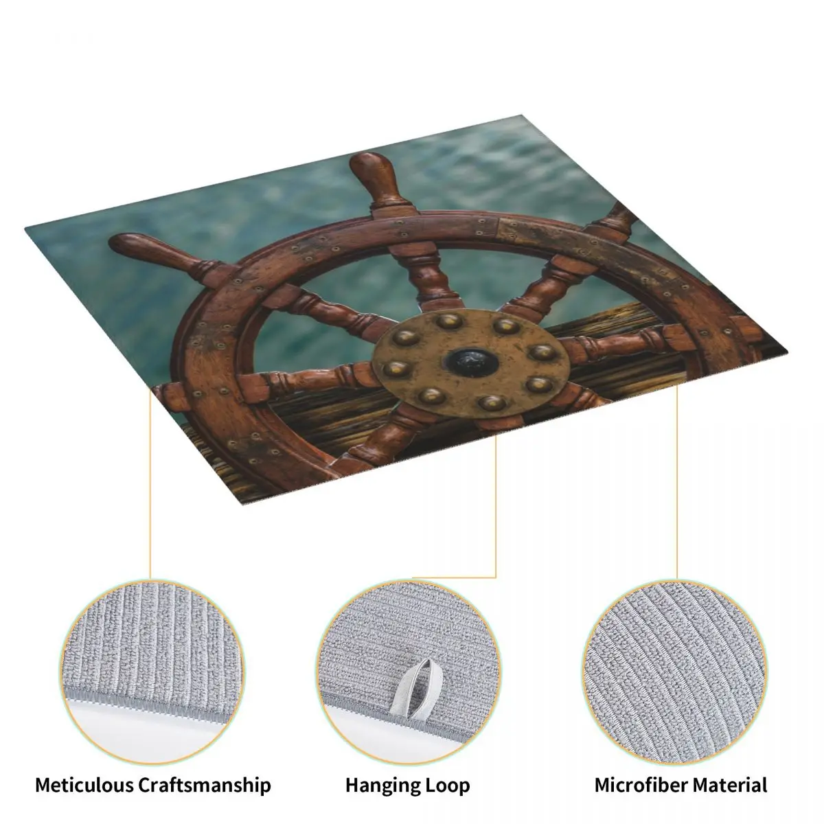 Коврик для сушки кухонных блюд впитывающий сушильный коврик 16 х18 дюймов моющийся