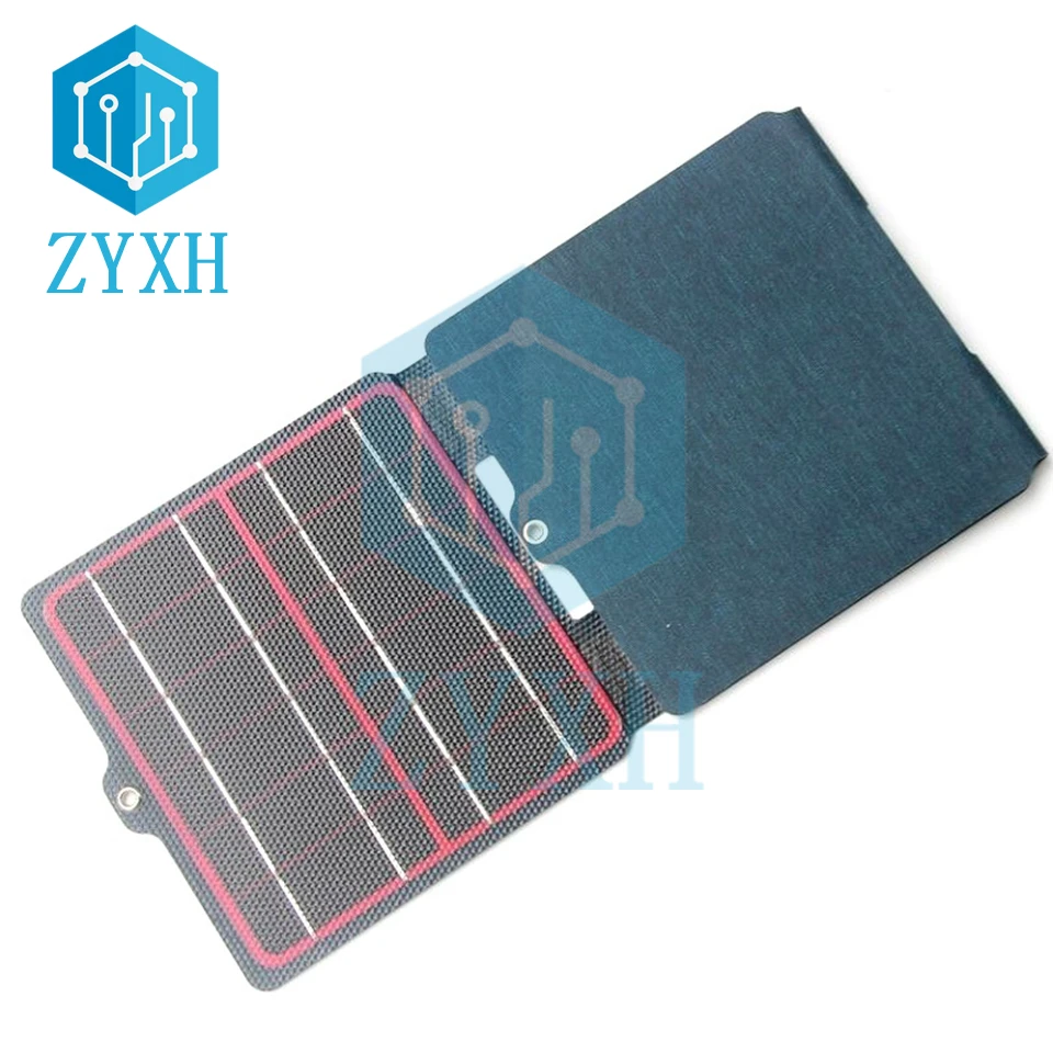 

Складное зарядное устройство для солнечных батарей 15 Вт, 5 В, 2 А, USB-выход, водонепроницаемые портативные солнечные панели для зарядки смартф...