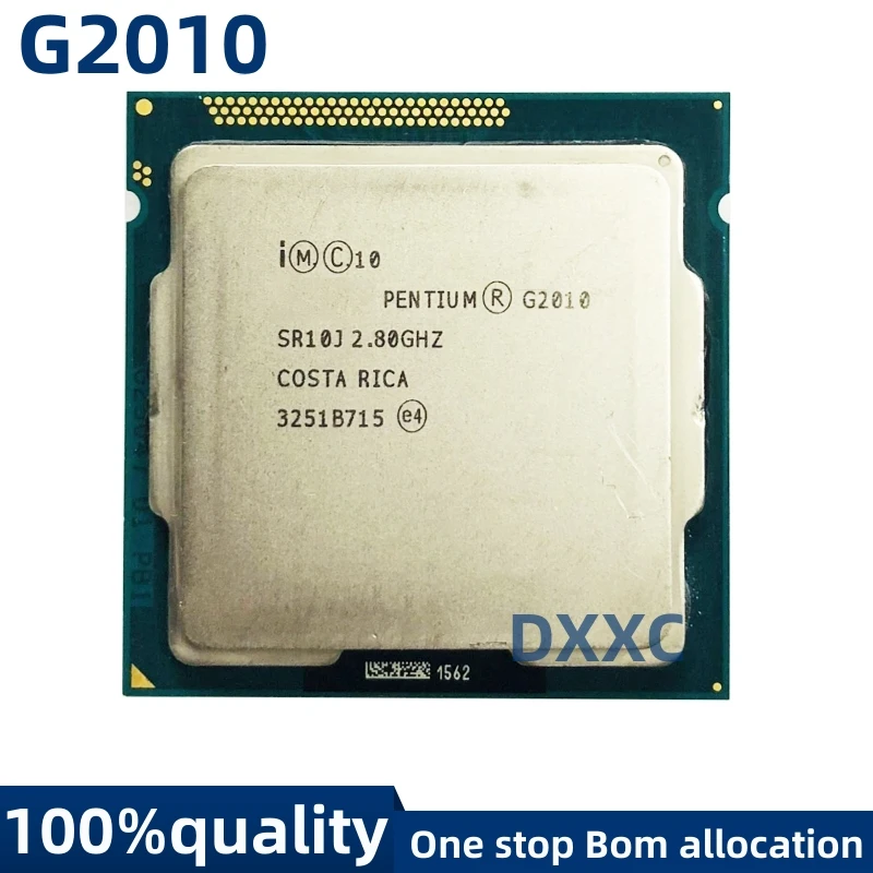 Для Intel Pentium G2010 2,8 ГГц двухъядерный процессор 3M 55 Вт LGA 1155 Для Intel Pentium G2010 2,8 ГГц двухъядерный процессор 3M 55 Вт LGA 1155