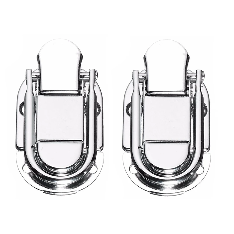 

10Pcs Knot Nickel Drawbolt Closure Latch For Luggage Guitar Musical Trolley Case