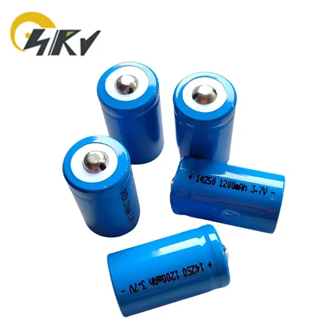 Сменная литиевая батарея SIRYAKKU 14250 1200 мАч красная/зеленая