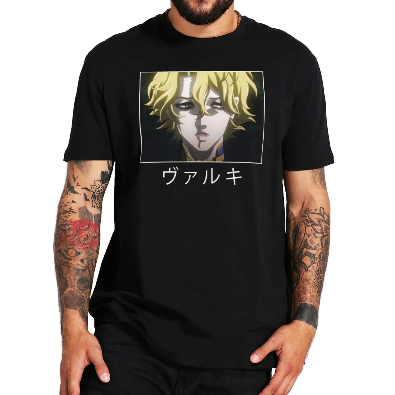 

Record Of Ragnarok Character T Shirt Japanese Anime Harajuku T-Shirt For Fantasy Manga 100% Cotton Tshirts