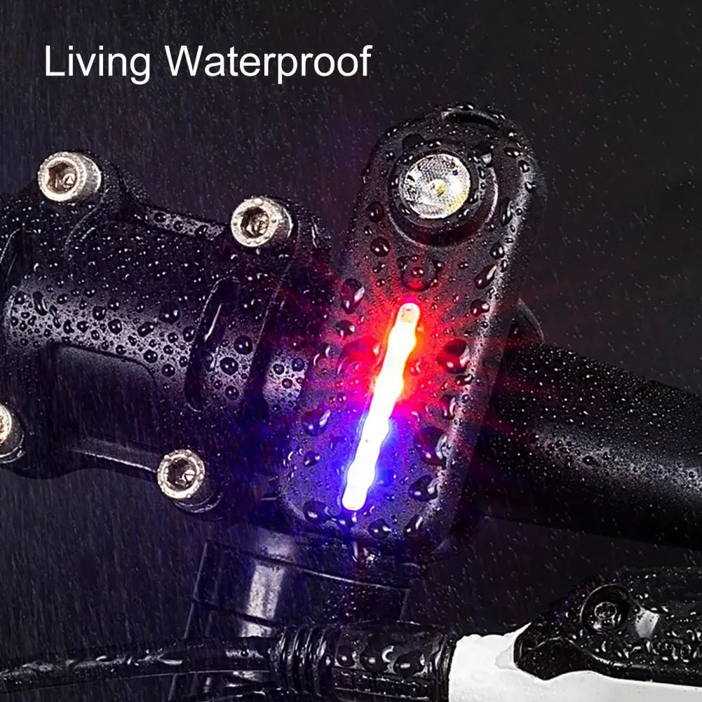 

1 комплект велосипедный передний фонарь 5 режимов освещения Высокая Яркость Водонепроницаемый ABS USB зарядка велосипедный задний фонарь Вело...