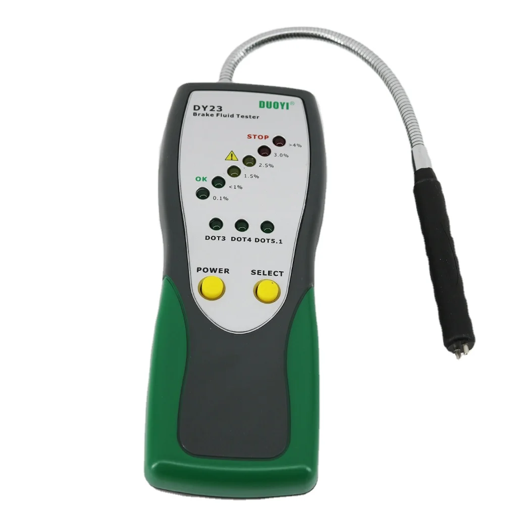 

DY23 Duoyi Automotive Brake Fluid Tester LED Indication Car Brake Oil Detector