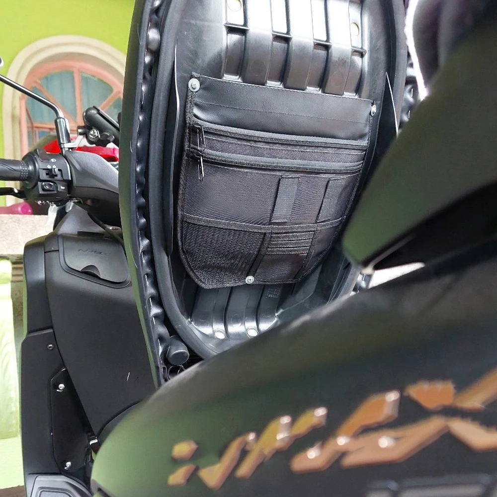 

​For Yamaha Nmax 155 V1 V2 Seat Bag Under Seat Storage Pouch Bag Organizer Motorcycle Seat Organizer