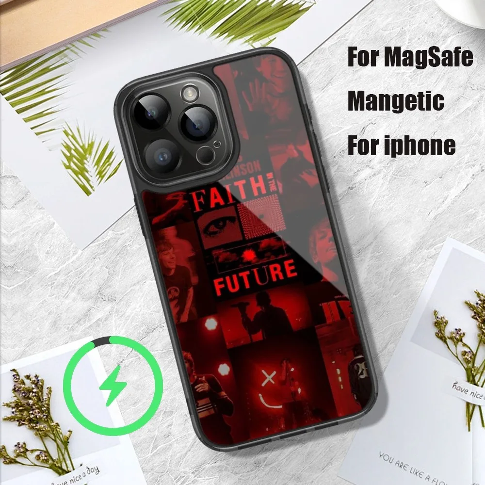 Чехол для телефона F-Faith in the Future iPhone 11 12 13 14 15 Pro Max Plus Mini Magsafe Магнитный чехол