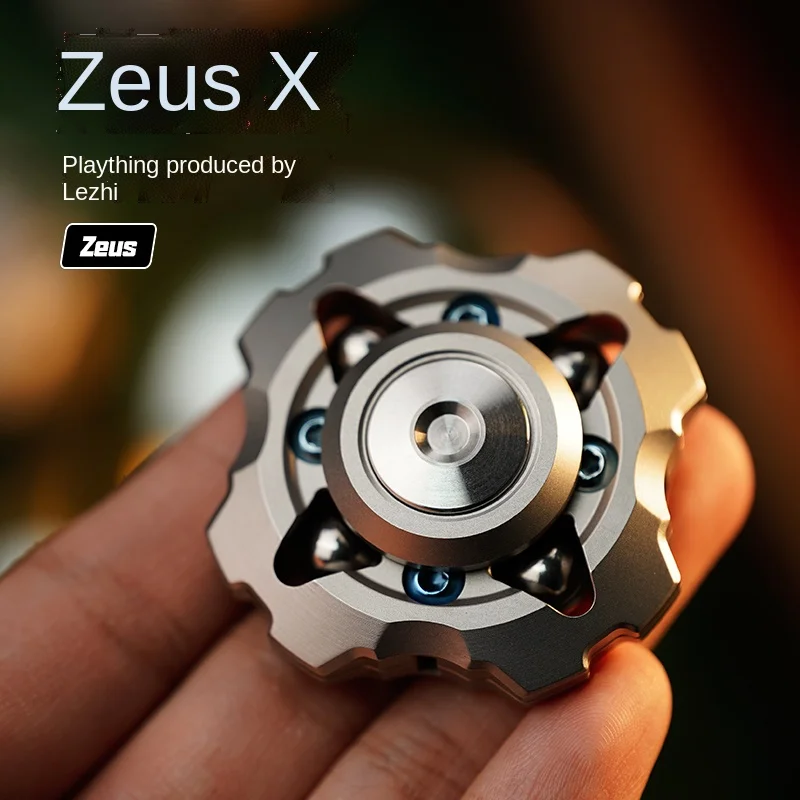 EDC Zeus XO riginal Fingertip Gyro Metal Dome Button Steel Ball Metal Toy Decompression Artifact