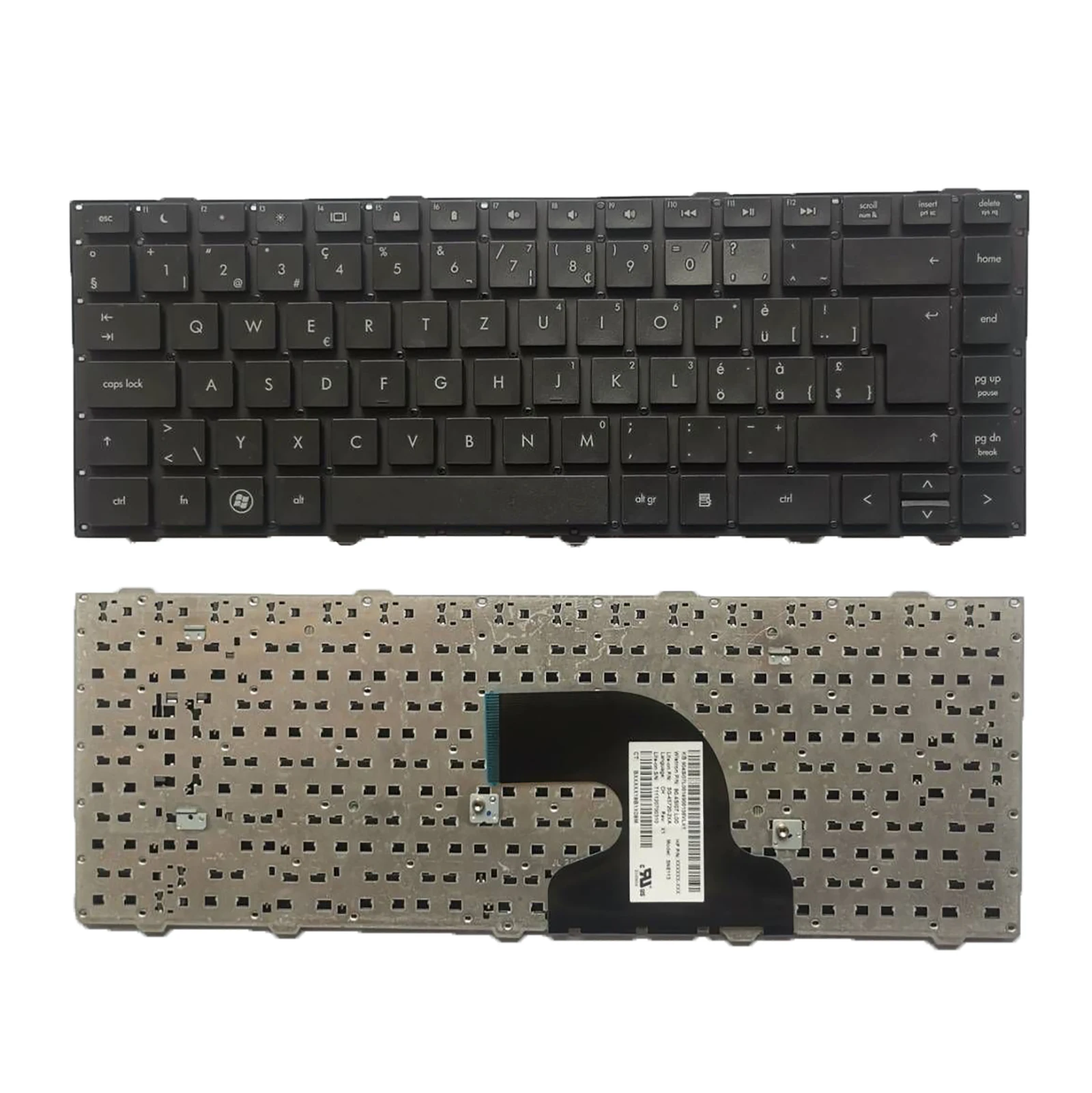 

Клавиатура для HP ProBook 4440S 4441S 4445S 4446S, черная, без рамки