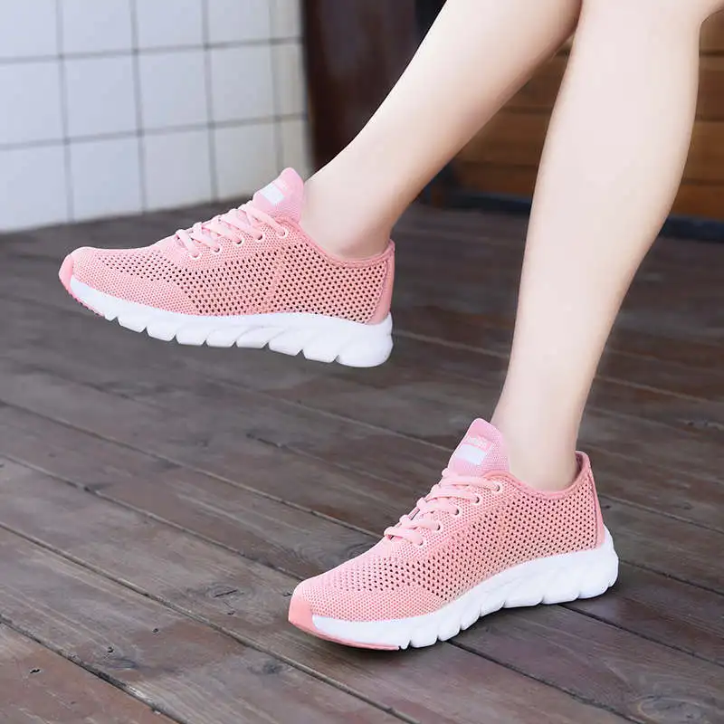 

Sneakers Sport Woman Running Size 36 Women's Sports Shoes Thickening Sneakers Platform Ladies Trainer Sport Shoes Woman Tennis