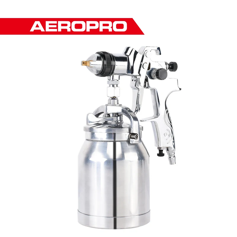 AEROPRO AS1009S Professional Air Spray Gun HVLP Series Paint Gun 1000cc