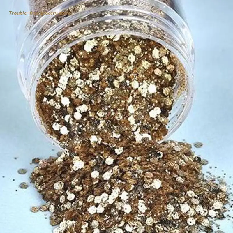 

12 Bottles/Pack Colorful Resin Shinning Filling Flash Glitter Powder for DIY Crafts Crystal UV Epoxy Resin Pigment Nail Art