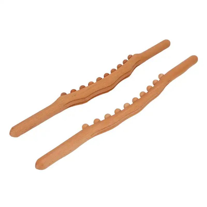 

Muscle Massage Tool Mellow Wooden Soreness Relief Portable Scraping Stick for Men for Shoulder