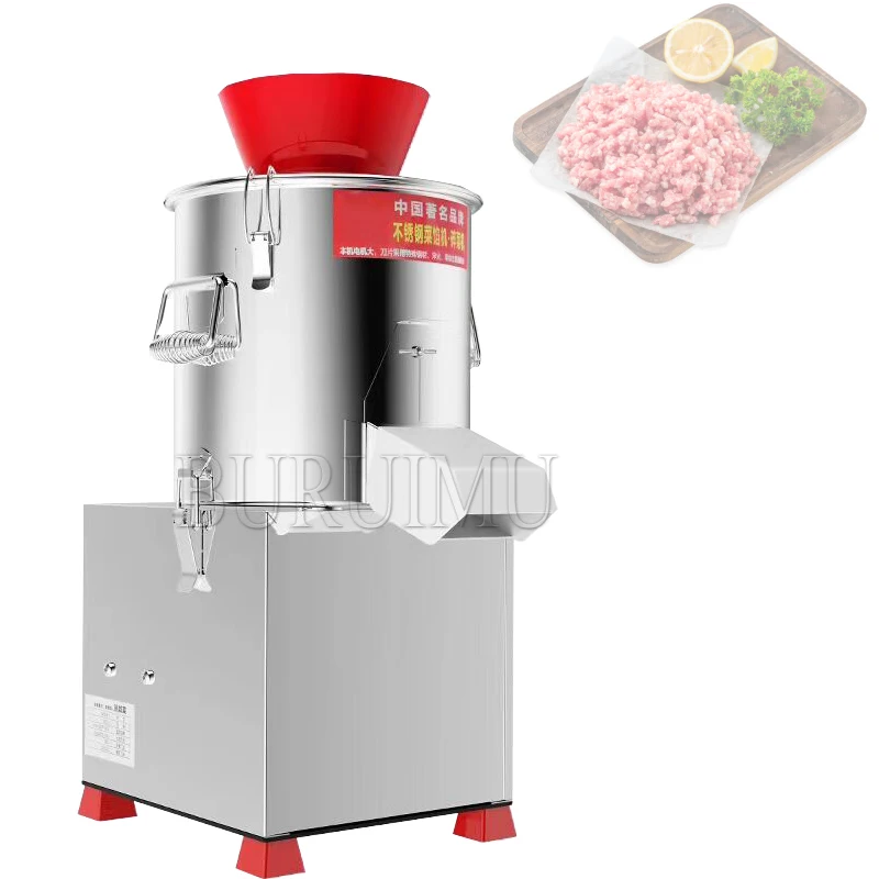 

220V Multi-function Food Cutter Electric Chopper Dumpling Stuffing Ginger Garlic Chili/Meat Vegetable Stuffing Machine