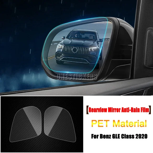 

Автомобильная противотуманная Водонепроницаемая Защитная пленка для зеркала заднего вида для Mercedes Benz GLE GLS Class W167 V167 GLE350 GLE450 X167 GLS450 2020