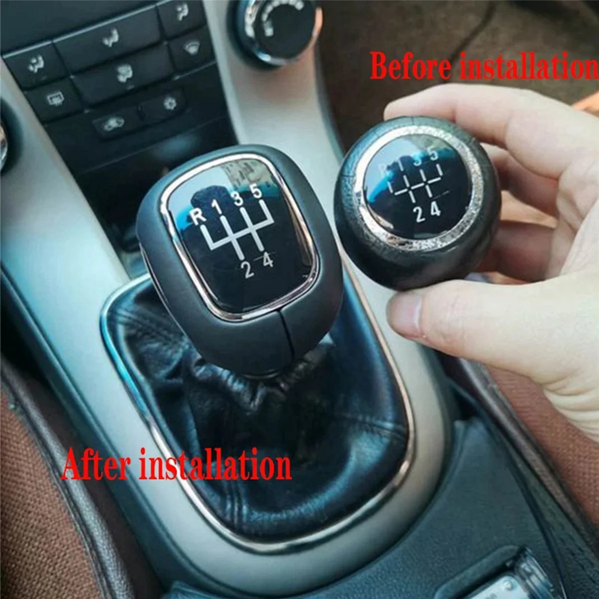 

Ручная ручка переключения передач 3x5 скоростей, Рычажная головка переключения передач для Chevrolet Cruze 2009-2015