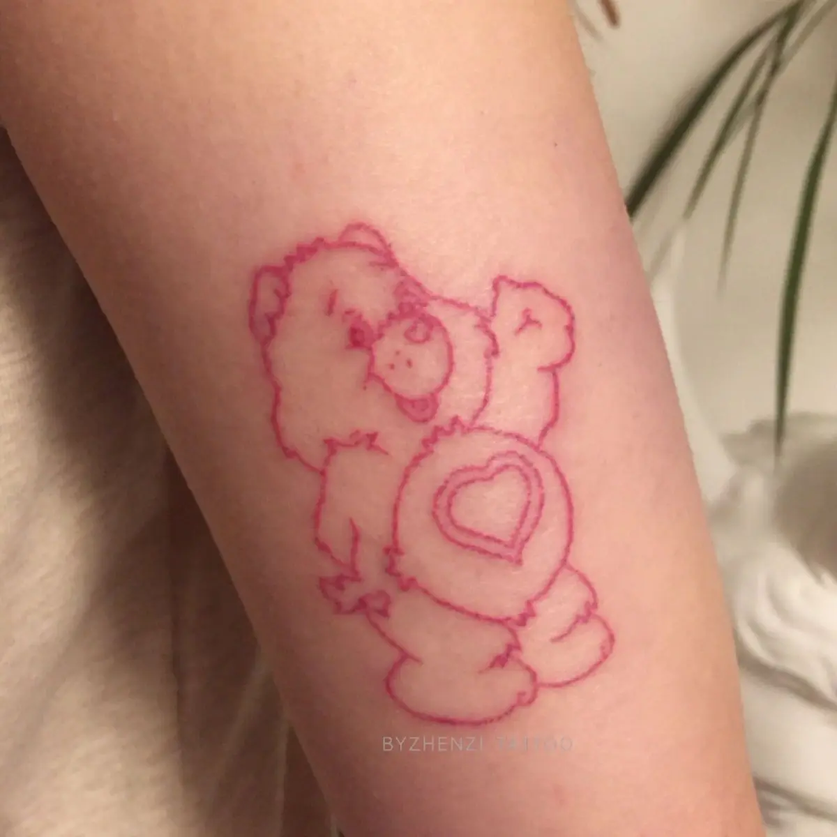 Тату-наклейки Little Bear стойкие водостойкие искусственная татуировка для женщин и