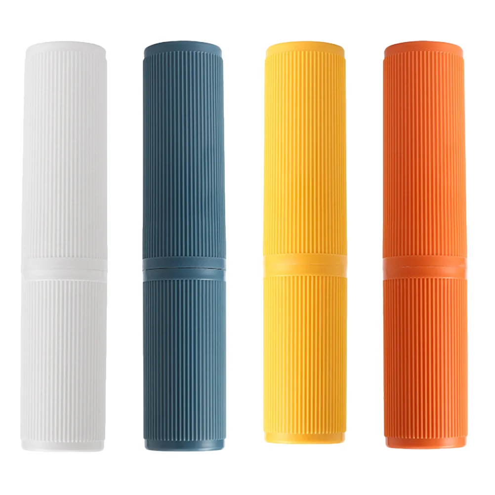 

4 шт., дорожные контейнеры для зубной щётки