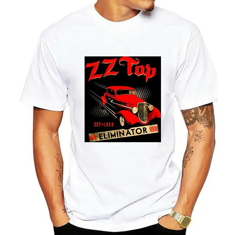 

Футболка ZZ Top Мужская винтажная, топ, прогулочная, цвет черный/лидер, Размеры SM - 5XL