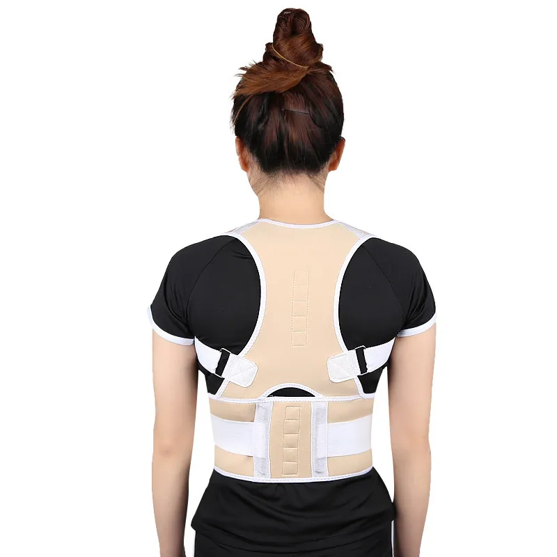 

Magnetic Therapy Posture Corrector Brace Shoulder Back Support Belt for Men Women Braces & Supports Belt Shoulder Posture