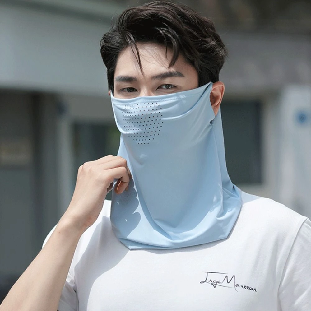 Накидка на шею защита для лица мужчин Солнцезащитный нагрудник женщин чехол