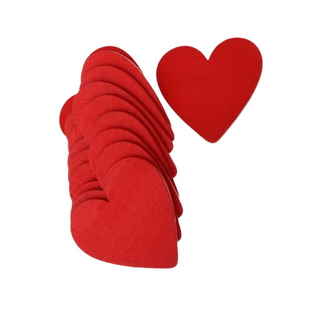 

Wood Wooden Heart Wedding Crafts Pieces Slices Ornament Embellishments Lovecutoutstable Scatter Hanging Tags Chips Decoration