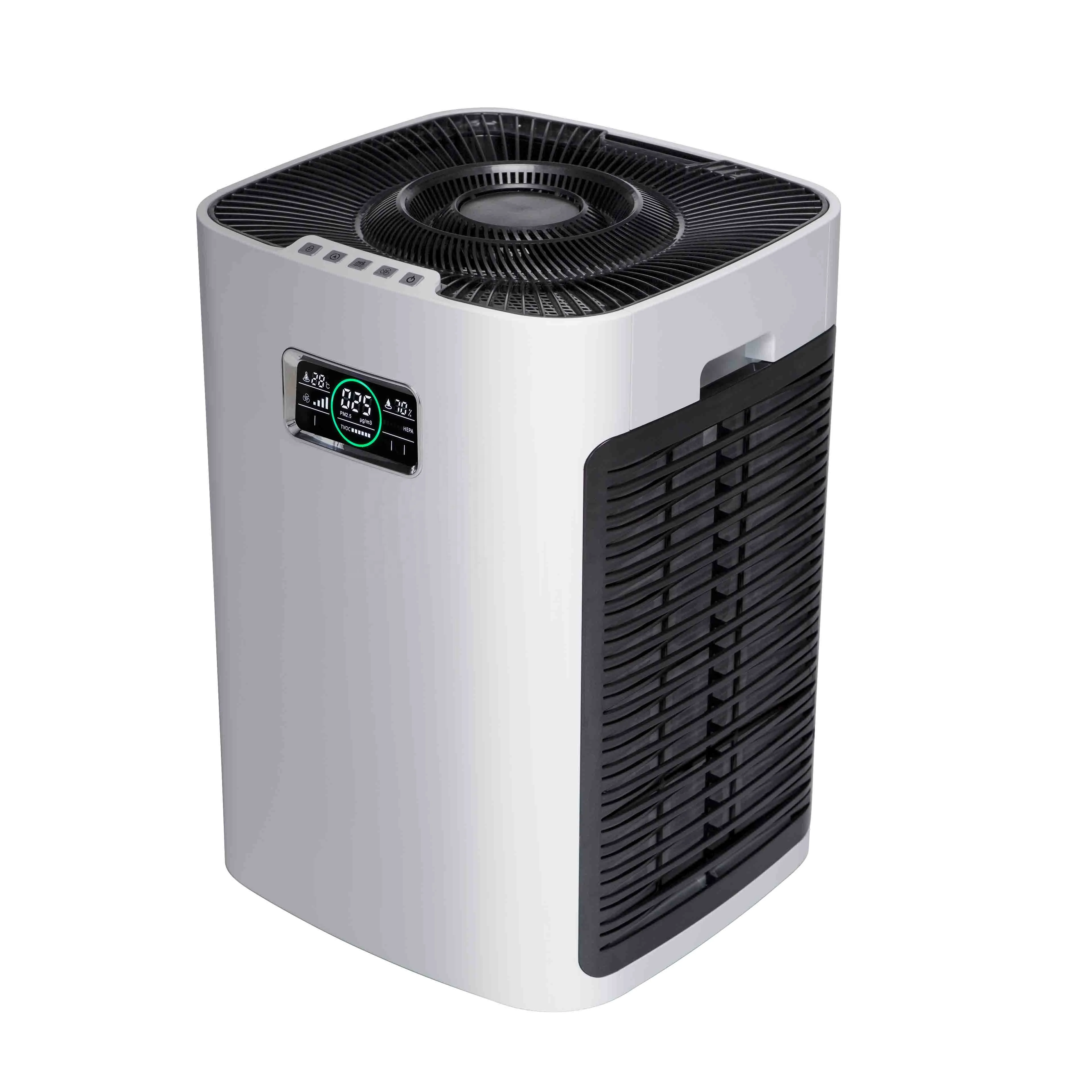 

Home Appliances True HEPA Filter Carbon Cleaner PM2.5 Large Room NegativeI Ion Air Purifier
