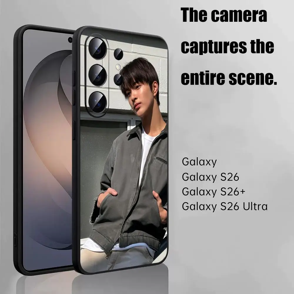 Фото Чехол для телефона CORTIS KEONHO для Samsung Galaxy S26 S25 S24 S23 S22 S21 S20 Plus Ultra Fold A, мягкий, черный №2