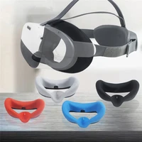 4 colors soft silicone vr glasses mask cover anti sweat face pad eye cover for pico neo 3 vr replacement accessories