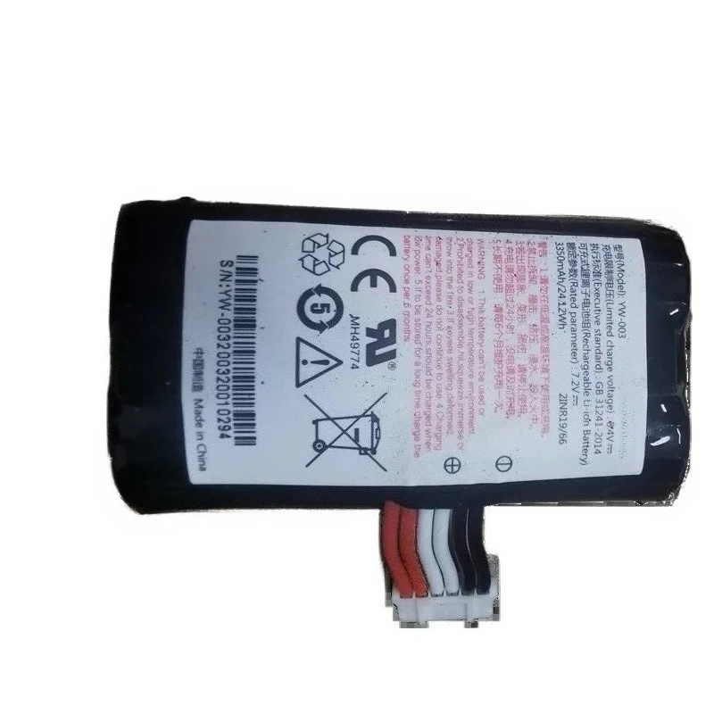 Фото Новейший литий-ионный перезаряжаемый аккумулятор YW-003C 7.2V 24.12Wh 3350mAh для кассовых аппаратов VEKEN A910 A930, высококачественная батарея для кассового аппарата №5