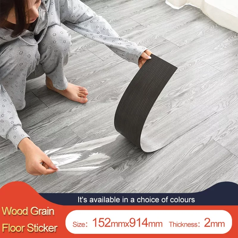 

Grain Floor Stickers for Living room Toilet Kitchen Waterproof Self-adhesive XPE Foam Wall Sticker Modern Home Floor Decor