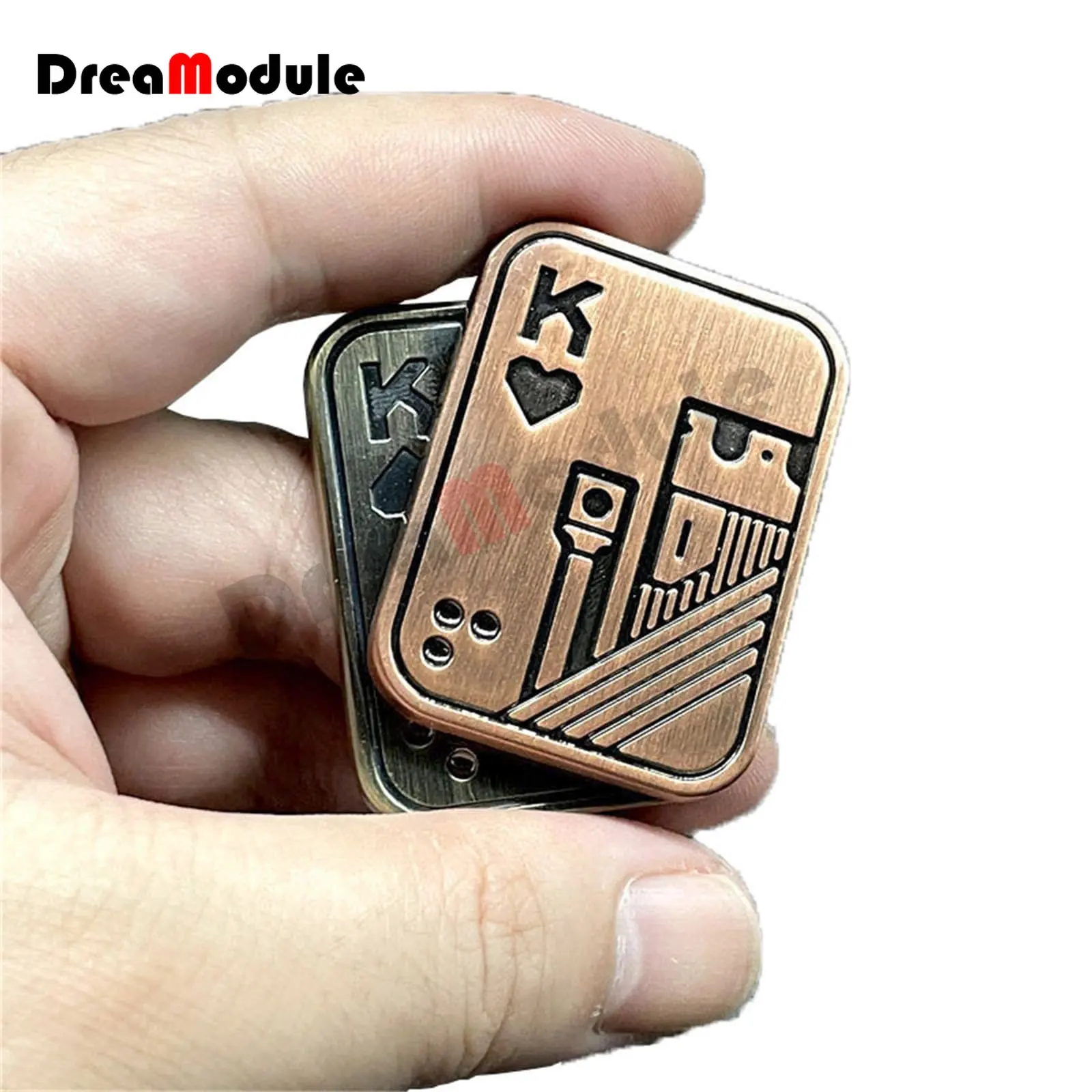 

Poker Style Magnetic Push Fidget Slider Adult Metal Fingertip Toy Autism Sensory ADHD Hand Spinner Anxiety Relief Stress Relief