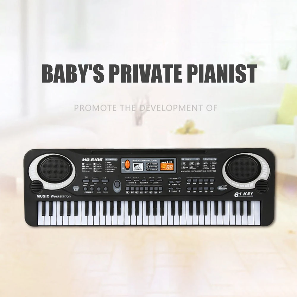 61 клавиша USB электронный орган цифровая клавиатура пианино электронное