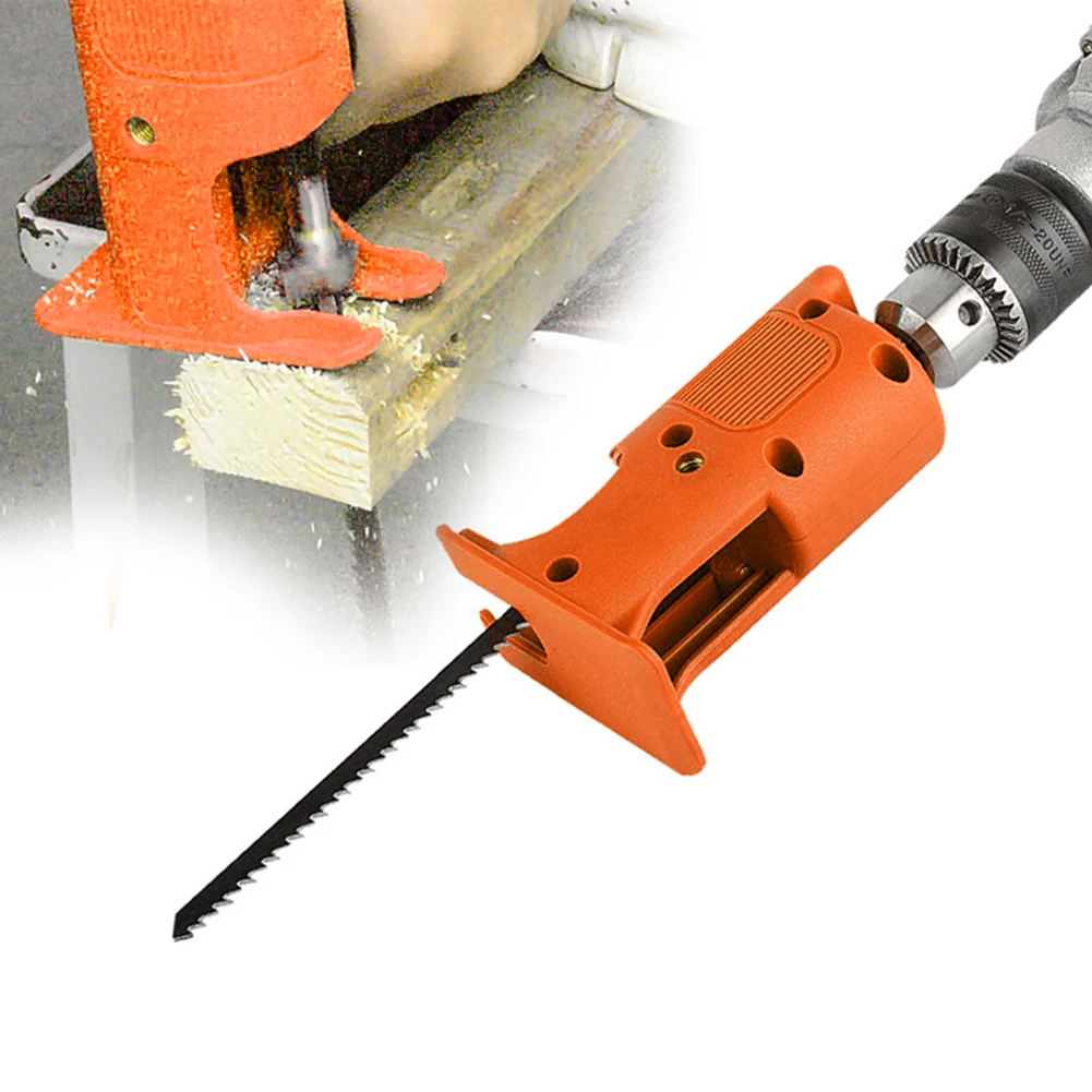 

Electric Drill Saw Adapter Set Cordless Reciprocating Saw Modified Attachment for Wood Metal Cutting Hand Tool