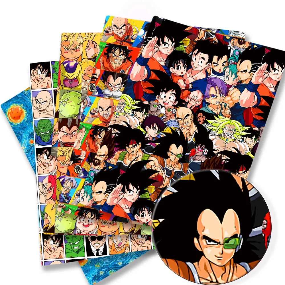 

dragon ball Anime peripherals Fabric 140*50cm DIY Sewing Patchwork Quilting Baby Dress Printed Fabric Fabric Sewing Kids Fabric