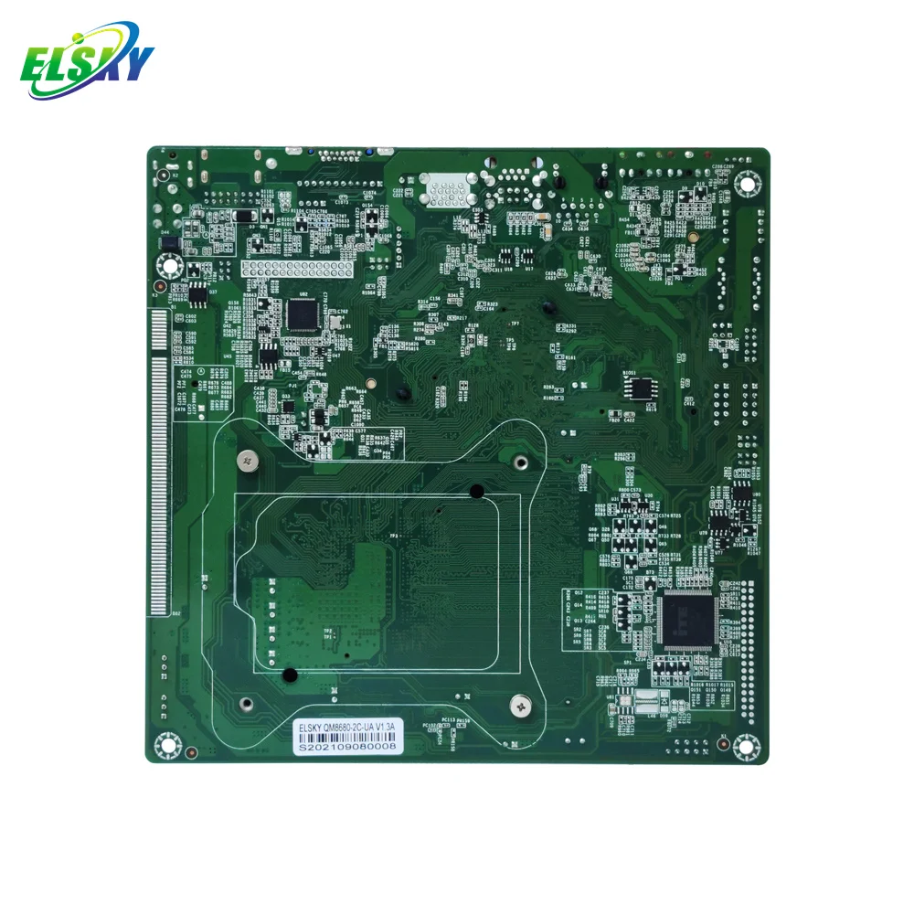 Фото Материнская плата ELSKY Mini-ITX 1151 с процессором Haswell 4-го поколения Core I5-4200M 4300M DDR3, до 8 ГБ, Realtek 8111H RJ45 LAN QM8680 №3