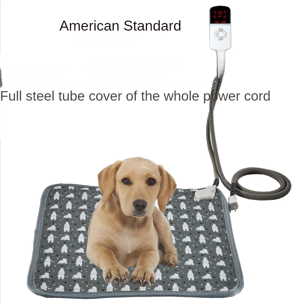 

Dog Bed Warm Mats Pet Electric Heating Pad Blanket Pet Mat Bed Cat Dog Winter Warmer Pad Waterproof Electric Warming Pad