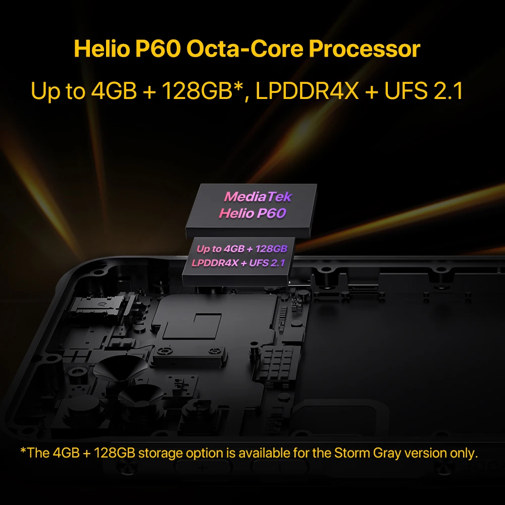 UMIDIGI BISON X10 IP68 Rugged Android Smartphone NFC 4GB 64GB Helio P60 Octa Core 6.53