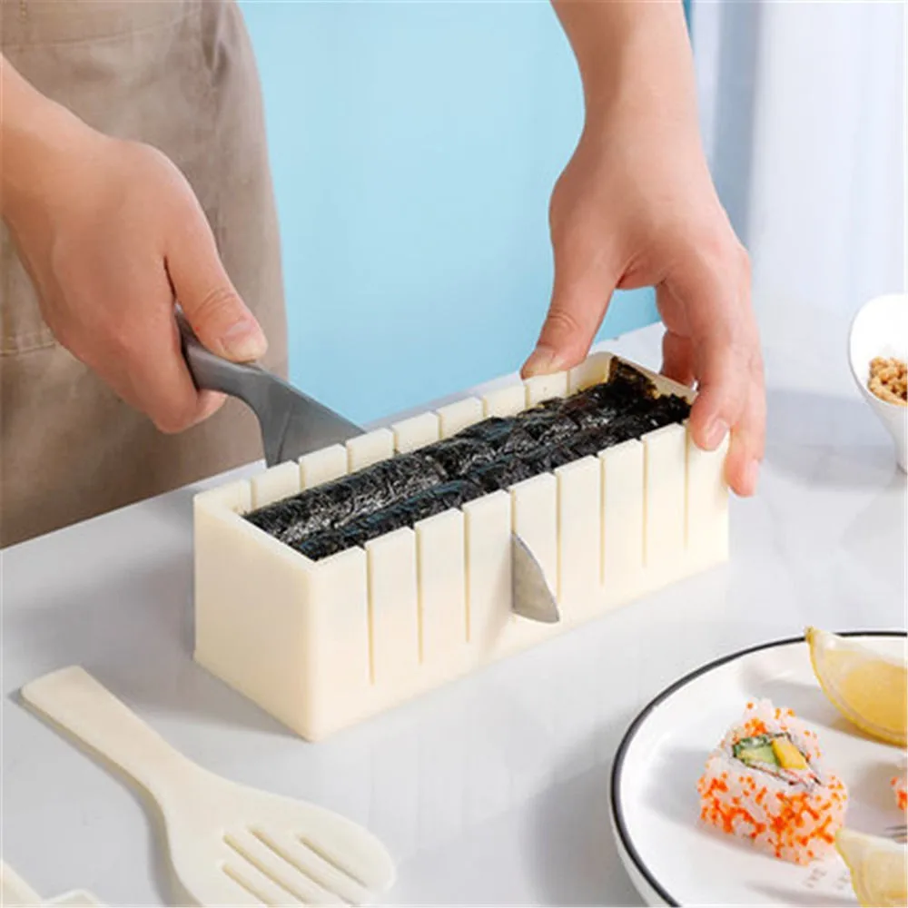 

DIY round sushi mold Love sushi utensil Square sushi tool set rice ball mold