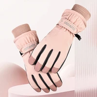 women ski gloves winter warm snowboard snowmobile motorcycle glove professional touch screen waterproof motorcycle thermal glove