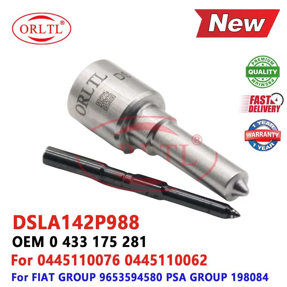 

0445110076 Форсунка форсунки DSLA142P988 (0 433 175 281) Форсунка распылителя DSLA 142 P 988 ( 0433175281 ) Для Peugeot 0 445 110 076