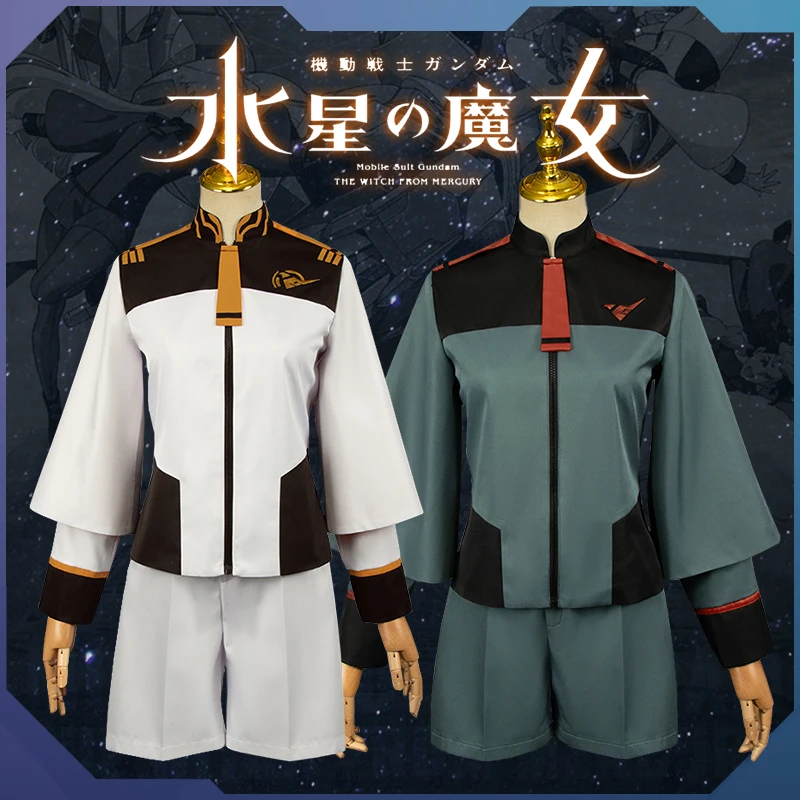 

Парик для косплея из аниме «Мобильный костюм» Gundam The Witch From Mercury Miorine Rembran Suletta Mercury костюм униформа обувь парики