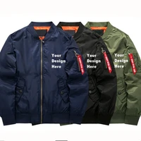 us eu size custom customize logo design print winter military bomber jackets men army tactical jacket and coats oversized