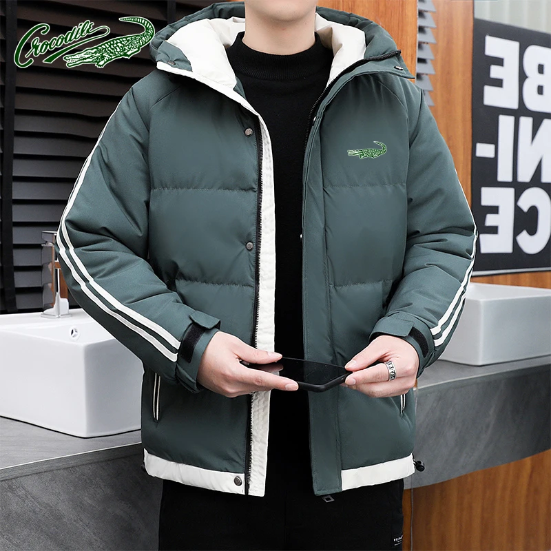 Cartelo brand ins explosion models two bars casual trend Korean version of the cotton-padded jacket 2022 autumn and winter warm