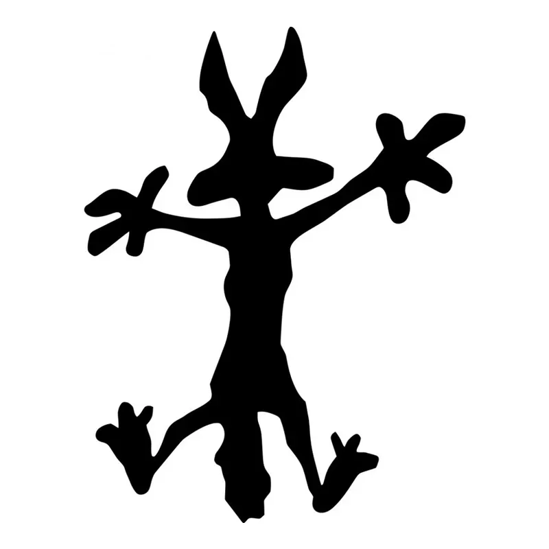 

Новые креативные стикеры gecko для стайлинга автомобиля, Хитрый Койот, автомобильные наклейки, водонепроницаемые украшения для автомобиля, бампер, ноутбук, 13 см