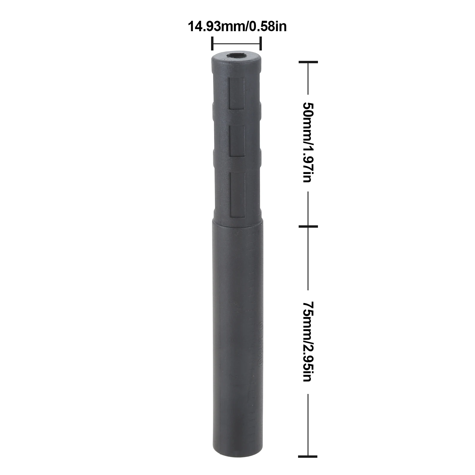 5Pcs Length 125mm Golf Club Carbon Fiber Extension Rods Kit Butt Extender Stick for Iron /Graphite Shaft Putter Golf Accessories images - 6