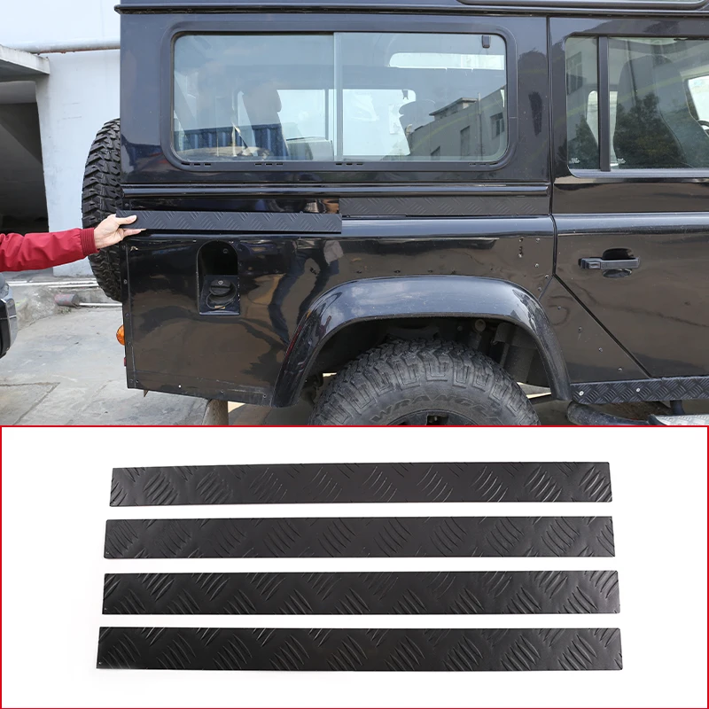 

Наклейка на заднюю дверь и боковую отделку автомобиля для Land Rover Defender 110 130 2004 -2018, защита от царапин, аксессуары для автомобиля