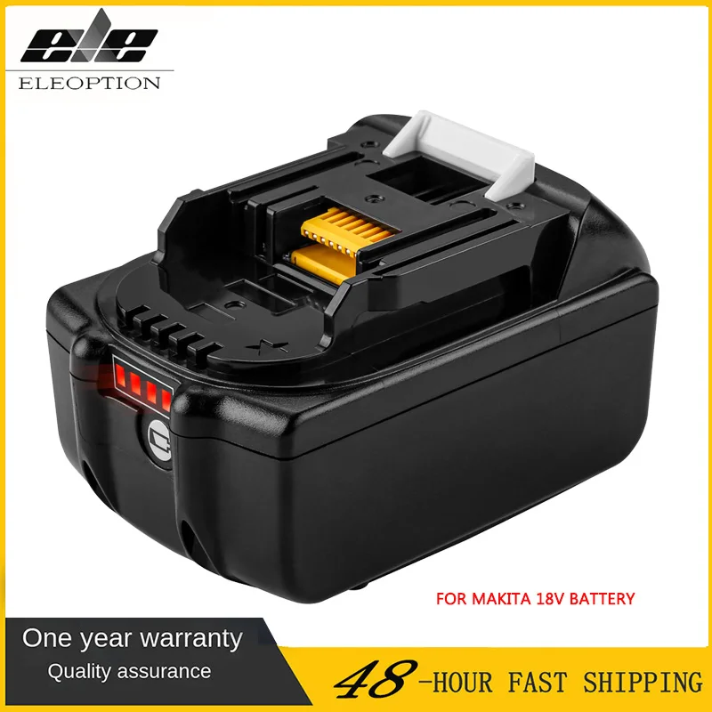 Литиевая батарея для Makita 18 в BL1850 BL1860B BL1860 BL1840 BL1850B BL1830 BL1820 BL1815 194205-3 194205-5 bcl180 LXT400 6000 мАч